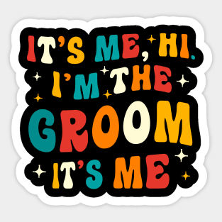 Funny Groom Sticker